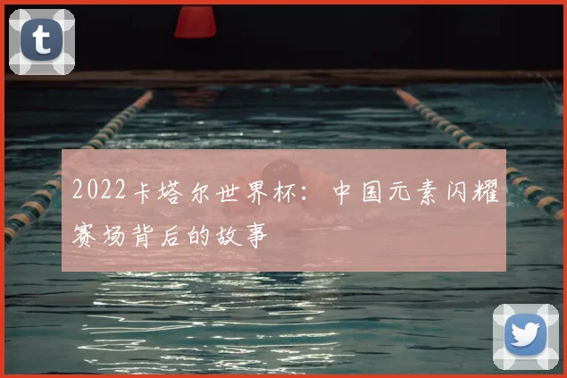 2022卡塔尔世界杯：中国元素闪耀赛场背后的故事